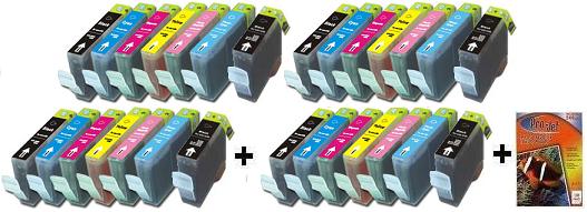 28x Canon Compatible Ink Multipack Cartridges PGI5 – CLI8 SELECT YOUR OWN COLOURS – Free UK Delivery